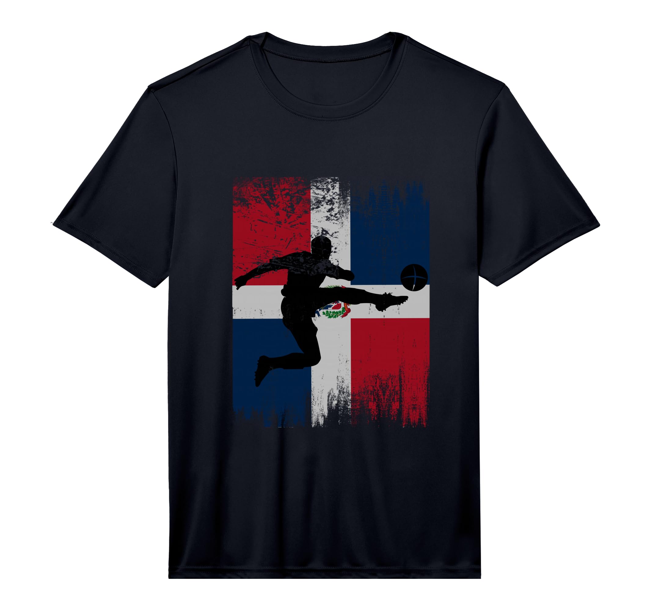 Dominican Soccer Dominicana Football T-Shirt - Custom Art Print Men Women - T-Shirt, Sweatshirt, Hoodie