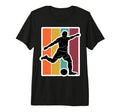 Soccer Player Football Tri Blend T-Shirt - Casual Everyday Wear Men Women - T-Shirt, Sweatshirt, Hoodie