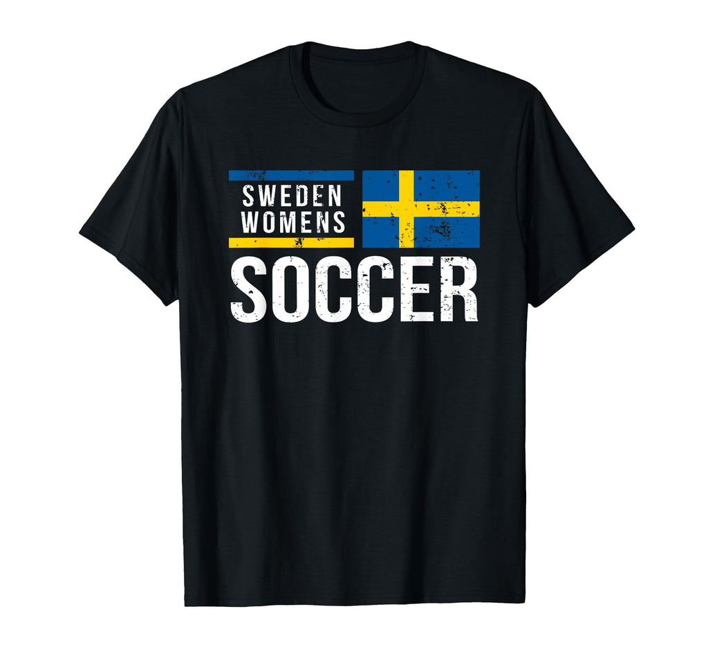Sweden Womens Soccer Football T-Shirt - Casual Everyday Wear for Adults - T-Shirt, Sweatshirt, Hoodie