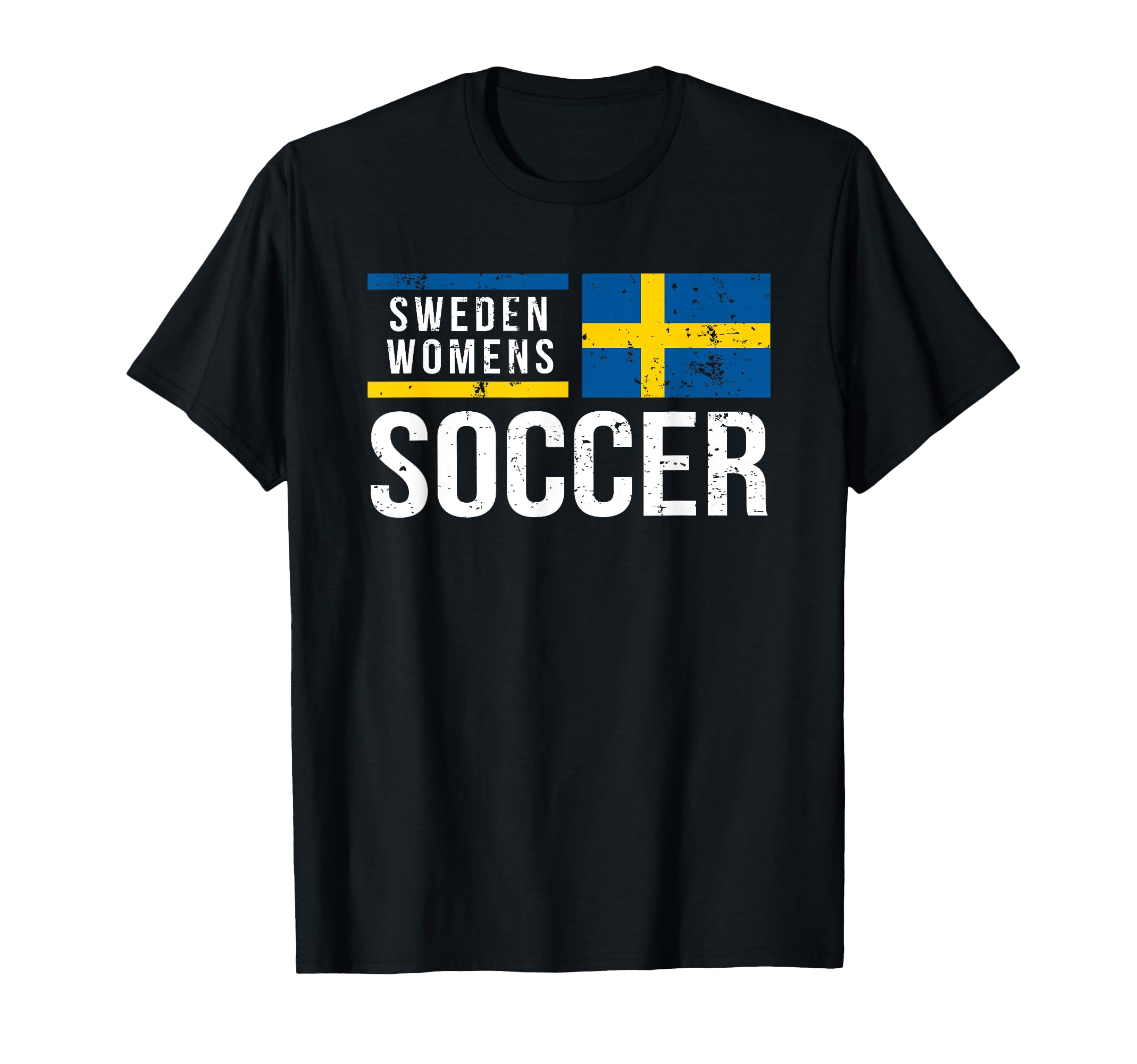 Sweden Womens Soccer Football T-Shirt - Casual Everyday Wear for Adults - T-Shirt, Sweatshirt, Hoodie