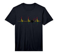 Ghanese Pride Ghana Heartbeat Ekg Pulse T-Shirt - Unique Graphic Unisex - T-Shirt, Sweatshirt, Hoodie