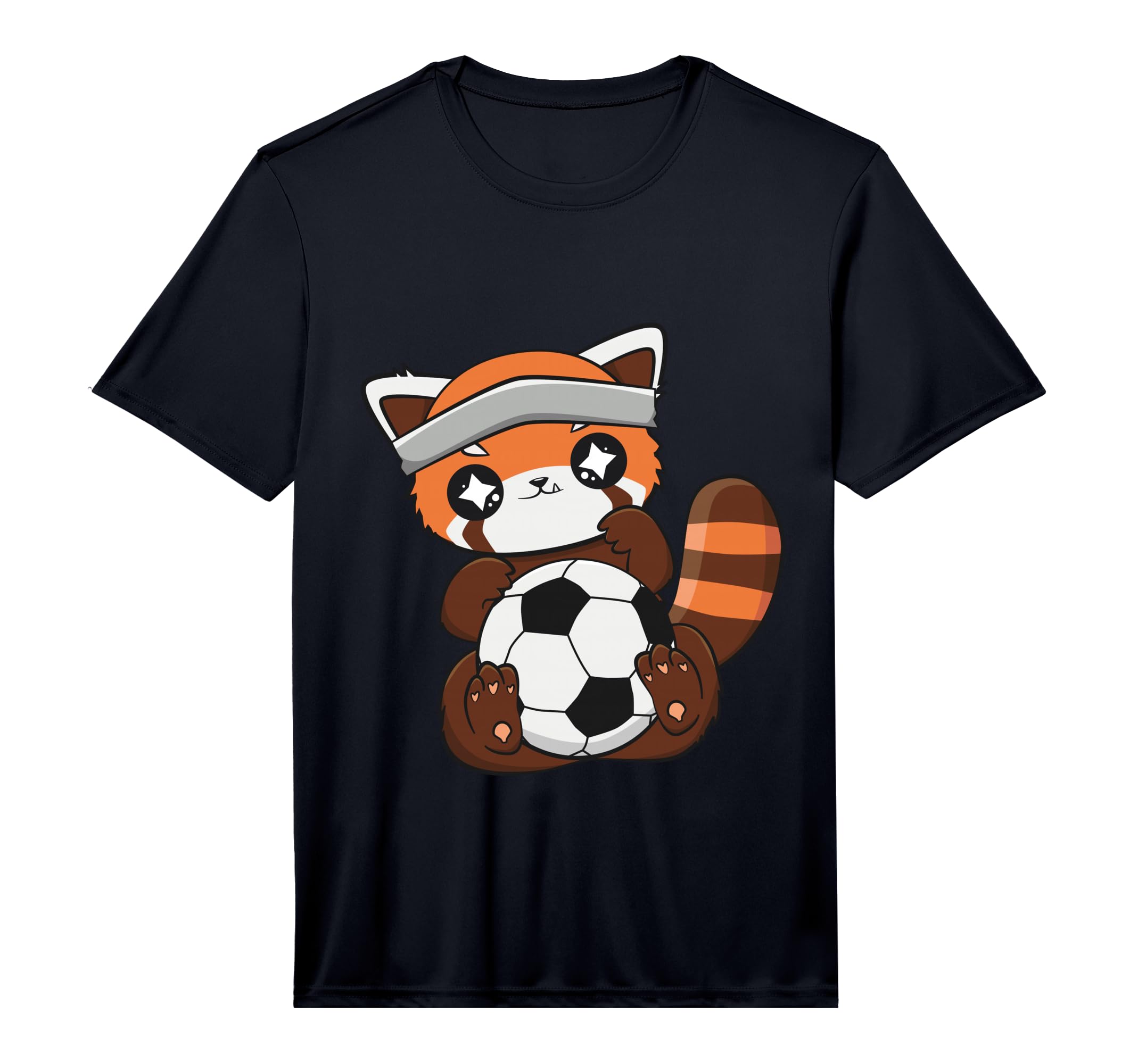 Red Panda Soccer Ball Sport Coach T-Shirt - Streetwear Style for Adults - T-Shirt, Sweatshirt, Hoodie