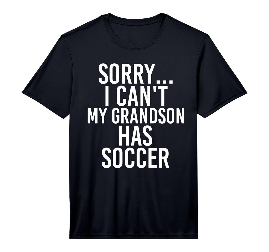 Grandpa Grandma My Grandson Has Soccer T-Shirt - Aesthetic Graphic Unisex - T-Shirt, Sweatshirt, Hoodie