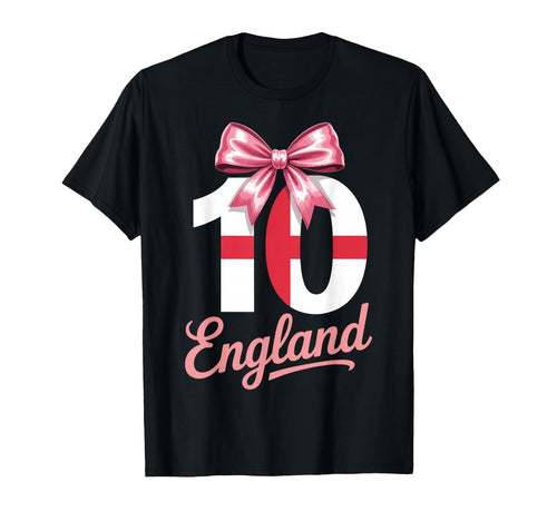 10 England Birthday Number 10 T-Shirt - Aesthetic Graphic for Adults - T-Shirt, Sweatshirt, Hoodie