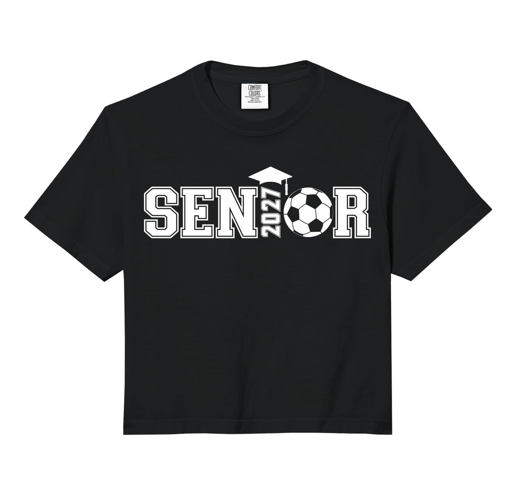 Senior 2027 Soccer Class 2027 Seniors Hoodie - Minimalist Print Unisex - T-Shirt, Sweatshirt, Hoodie