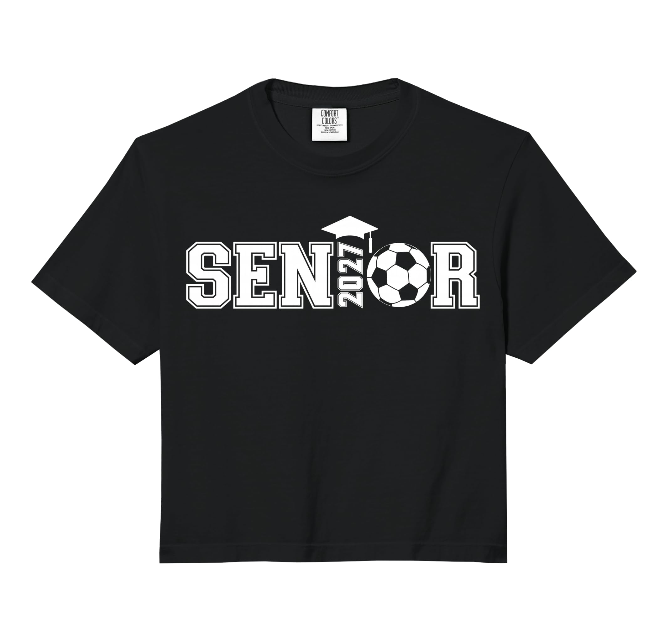 Senior 2027 Soccer Class 2027 Seniors Hoodie - Minimalist Print Unisex - T-Shirt, Sweatshirt, Hoodie