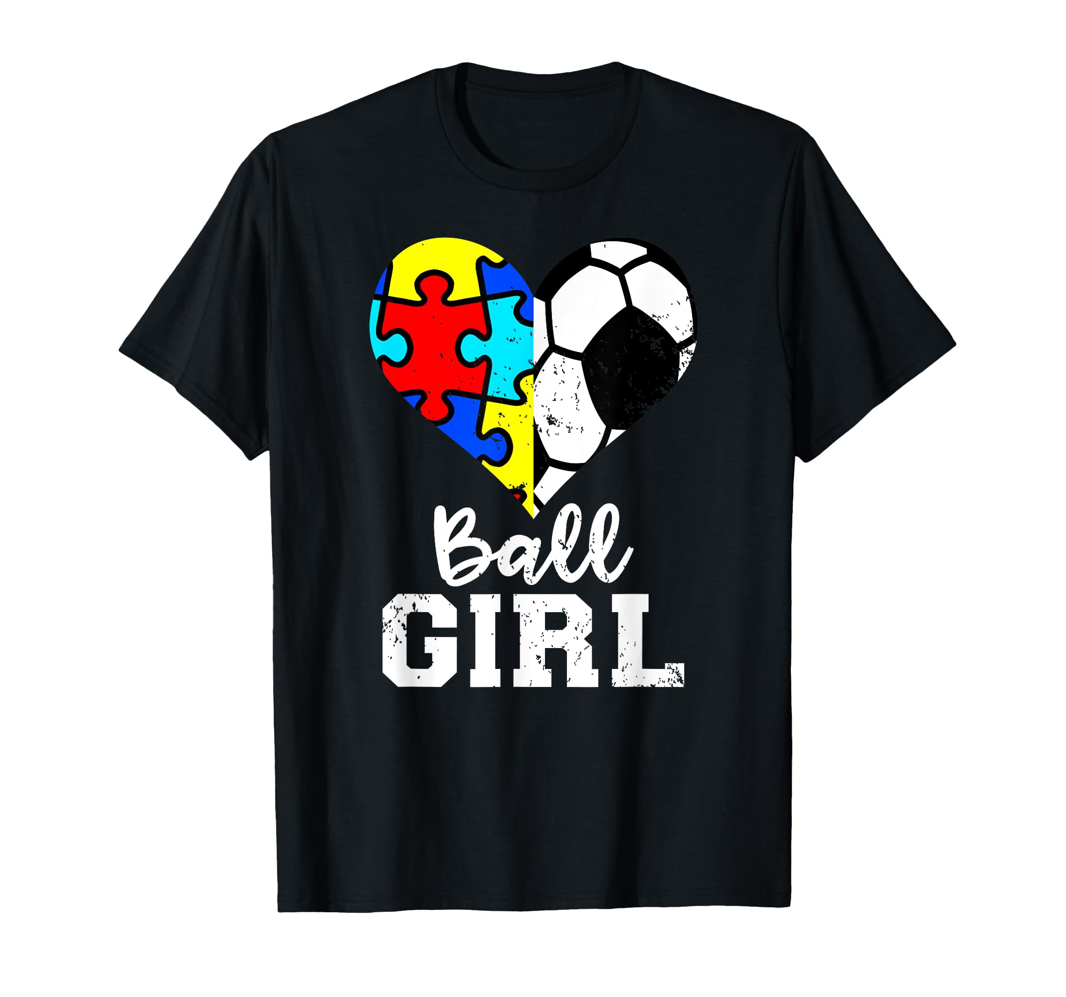 Autism Soccer Funny Autism Puzzle And T-Shirt - Graphic Print Unisex - T-Shirt, Sweatshirt, Hoodie