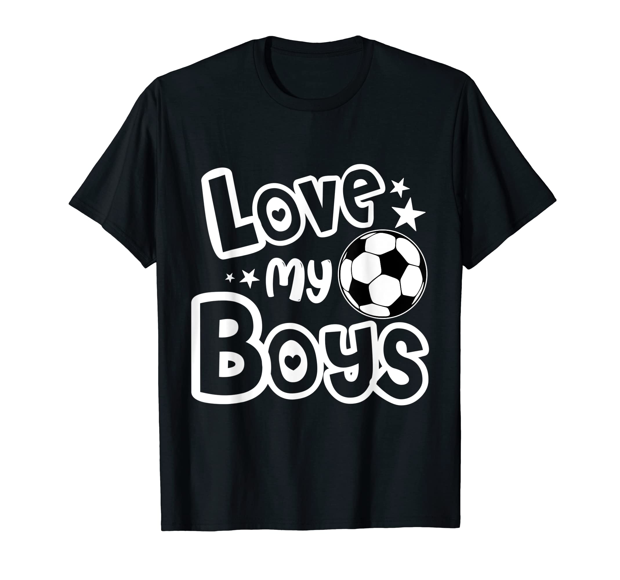 I Love My Soccer Mom T-Shirt - Graphic Print Unisex - T-Shirt, Sweatshirt, Hoodie