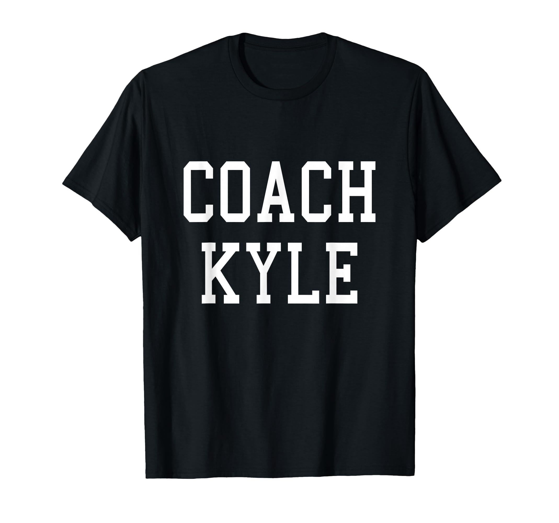 Coach Kyle Custom Football Soccer T-Shirt - Unique Graphic for Adults - T-Shirt, Sweatshirt, Hoodie