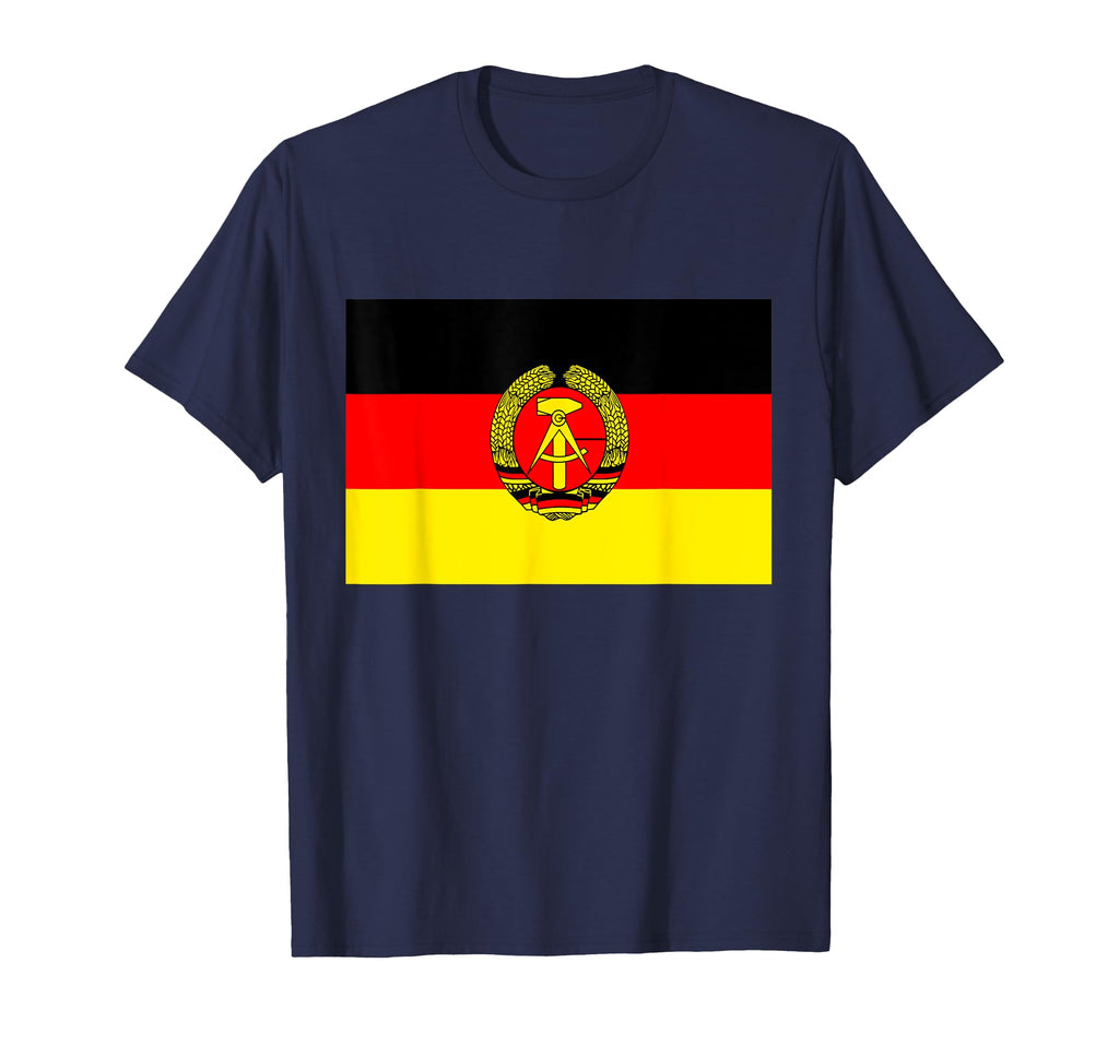Ddr East Germany Old Emblem Symbol Flag T-Shirt - Graphic Print for Adults - T-Shirt, Sweatshirt, Hoodie