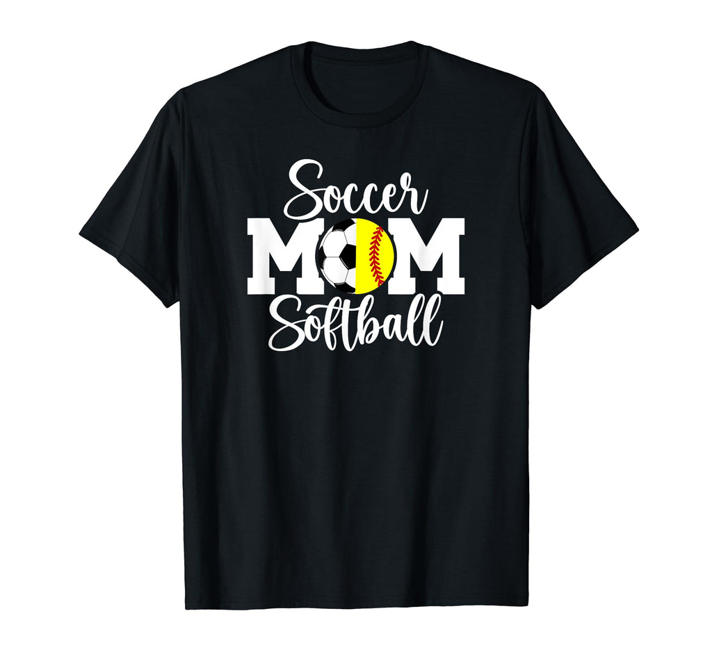 Soccer Softball Mom Ballers Softball T-Shirt - Trendy Graphic for Adults - T-Shirt, Sweatshirt, Hoodie