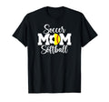 Soccer Softball Mom Ballers Softball T-Shirt - Trendy Graphic for Adults - T-Shirt, Sweatshirt, Hoodie