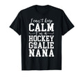 Im Hockey Goalie Nana Ice Hockey T-Shirt - Novelty Apparel for Adults - T-Shirt, Sweatshirt, Hoodie
