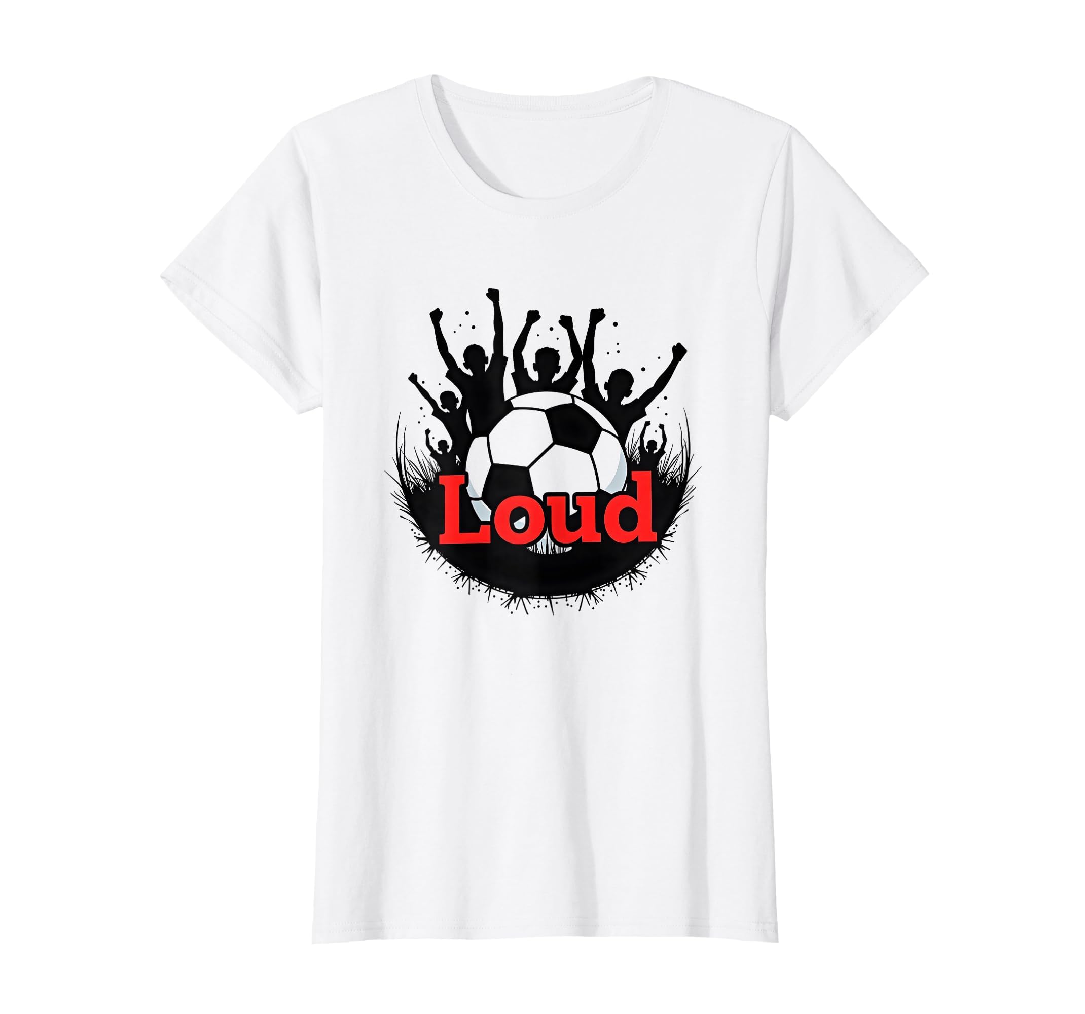 Soccer Mom Loud Proud Sideline T-Shirt - Casual Everyday Wear Unisex - T-Shirt, Sweatshirt, Hoodie