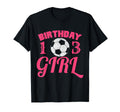 Awesome 13Th Birthday Soccer Ball T-Shirt - Casual Everyday Wear Men Women - T-Shirt, Sweatshirt, Hoodie