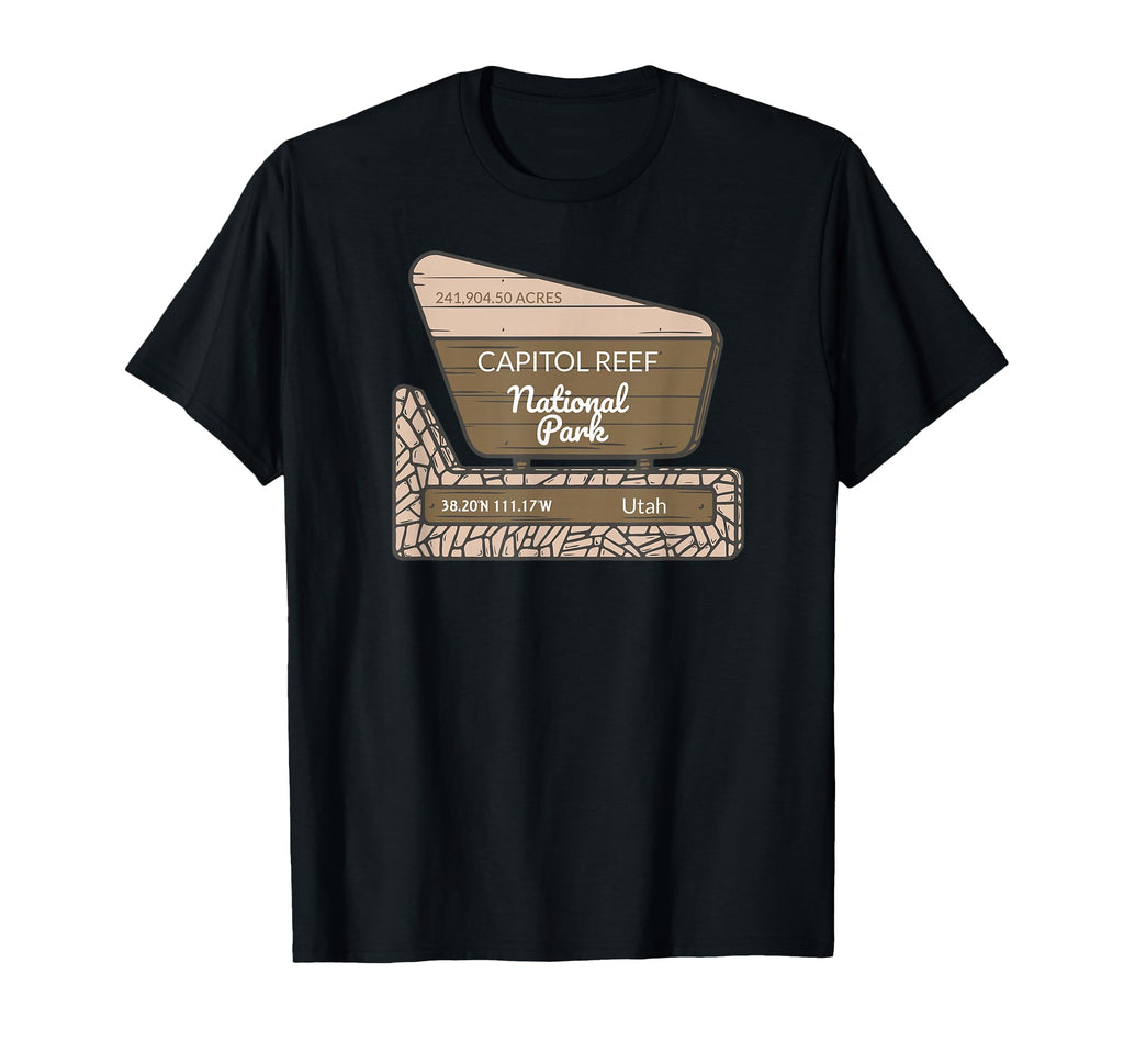 Capitol Reef National Park Utah T-Shirt - Casual Everyday Wear Men Women - T-Shirt, Sweatshirt, Hoodie