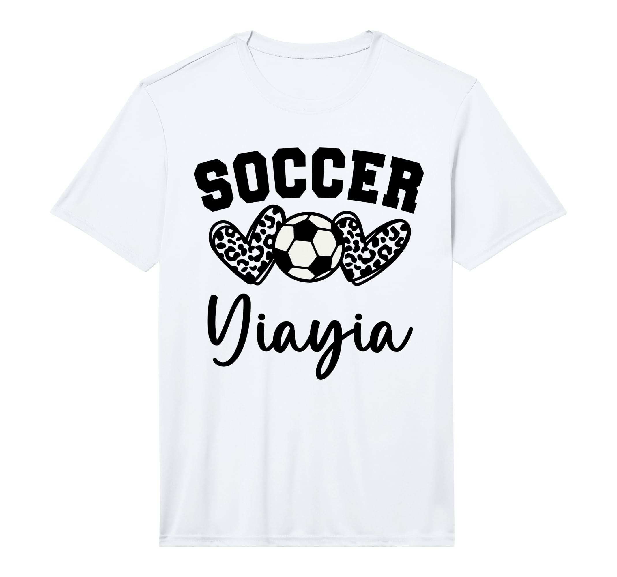 Soccer Yiayia Matching Family T-Shirt - Fun Novelty Design for Adults - T-Shirt, Sweatshirt, Hoodie