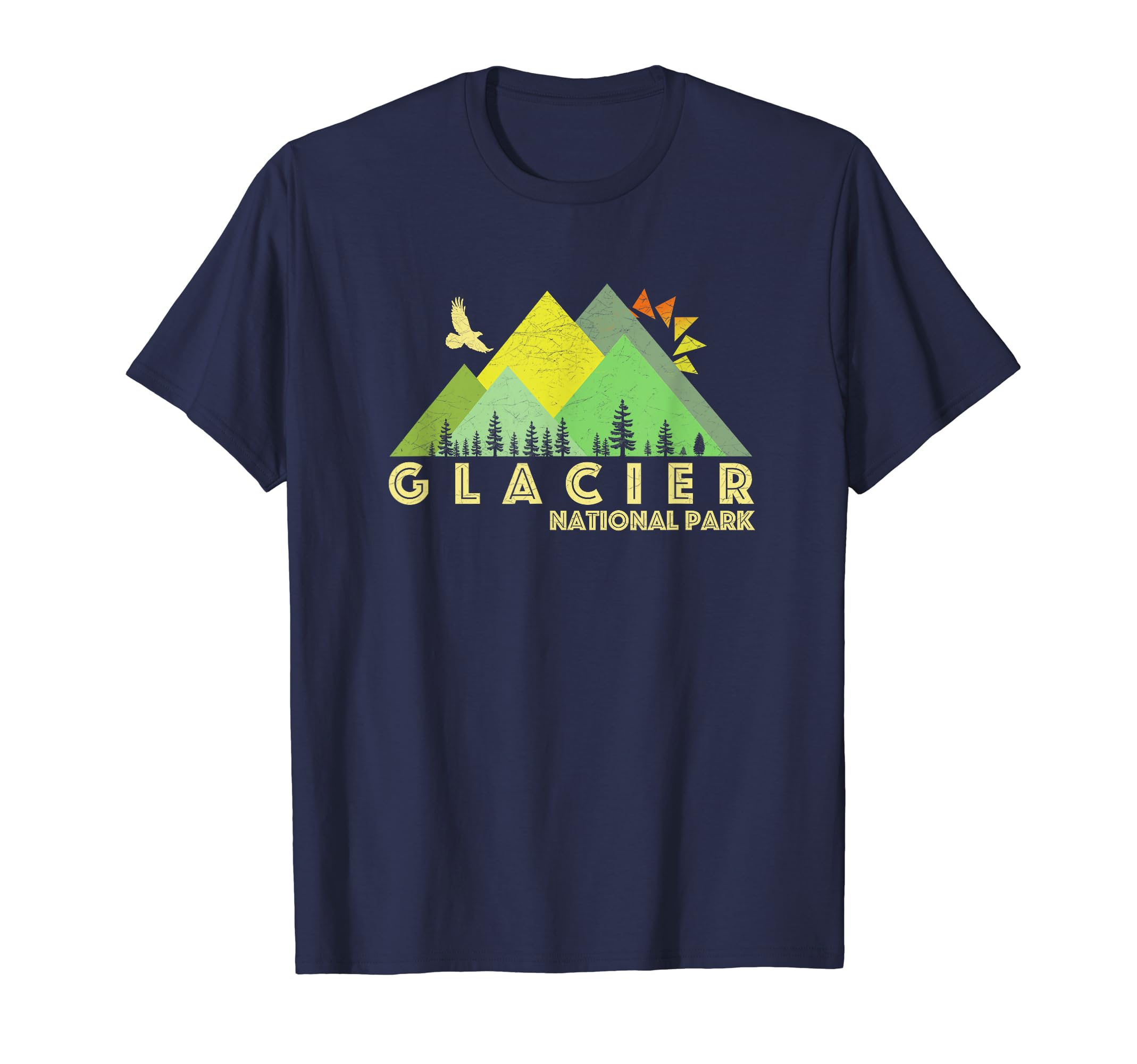 Glacier National Park T-Shirt - Casual Everyday Wear Unisex - T-Shirt, Sweatshirt, Hoodie