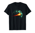 Blazing Soccer Ball Planet Soccer Football T-Shirt - Trendy Graphic Unisex - T-Shirt, Sweatshirt, Hoodie