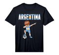 Dabbing Soccer Argentina Soccer Fan T-Shirt - Novelty Apparel Men Women - T-Shirt, Sweatshirt, Hoodie