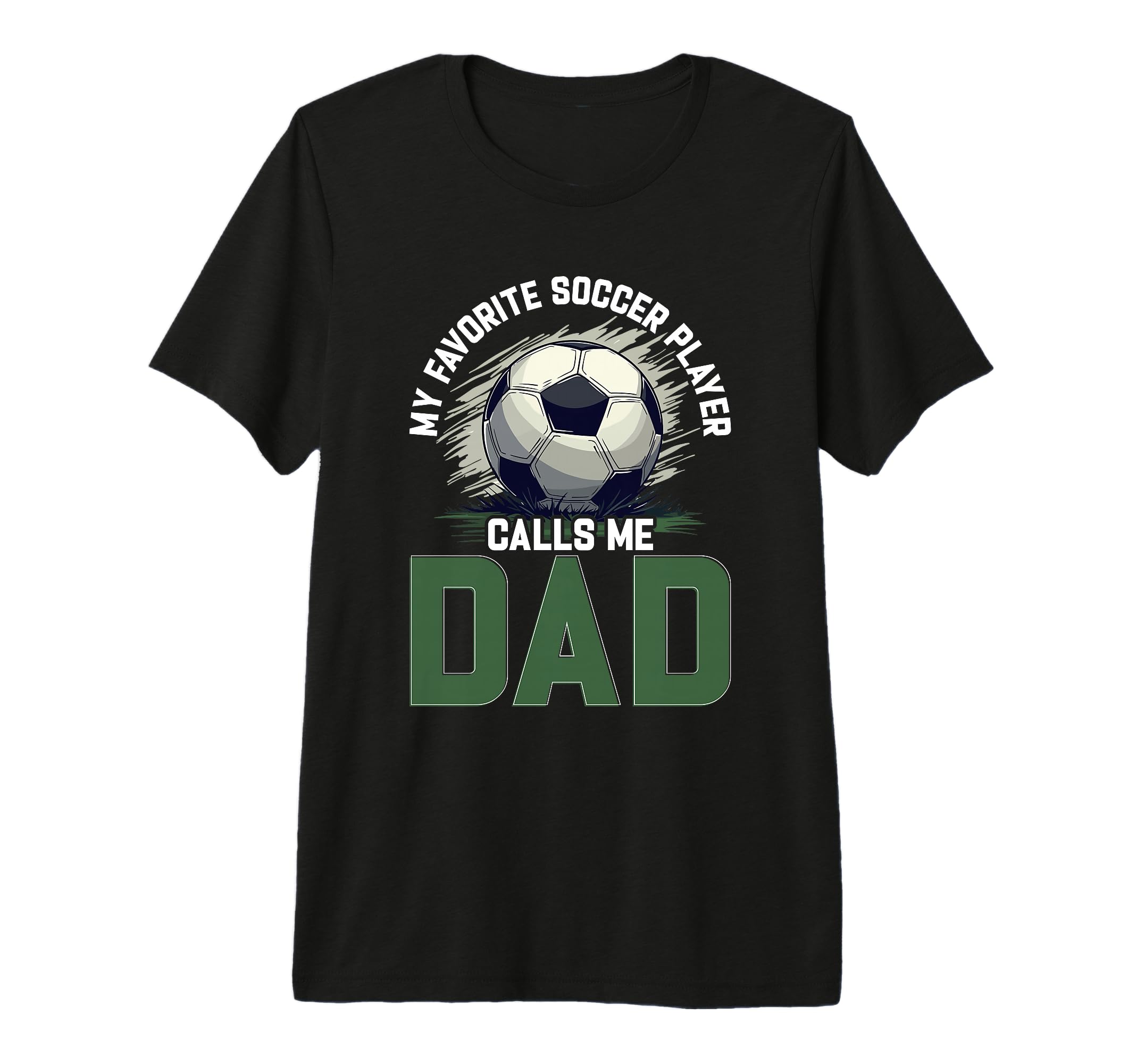Soccer Dad Fathers Day Tri Blend T-Shirt - Graphic Print Men Women - T-Shirt, Sweatshirt, Hoodie
