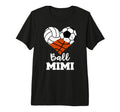 Ball Mimi Heart Funny Volleyball Soccer T-Shirt - Aesthetic Graphic Unisex - T-Shirt, Sweatshirt, Hoodie