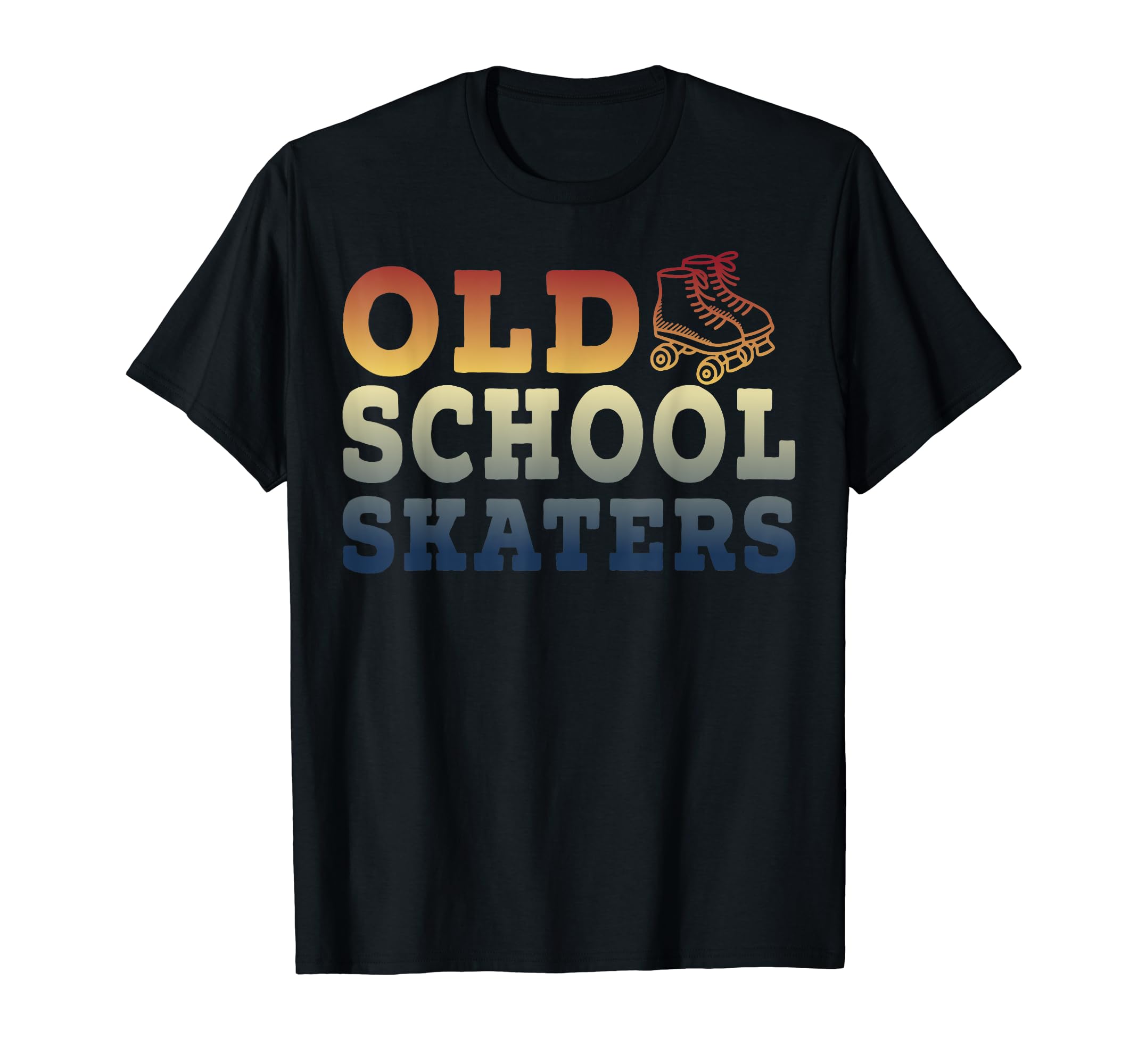 Roller Skates Old School Derby Funky T-Shirt - Casual Everyday Wear Unisex - T-Shirt, Sweatshirt, Hoodie