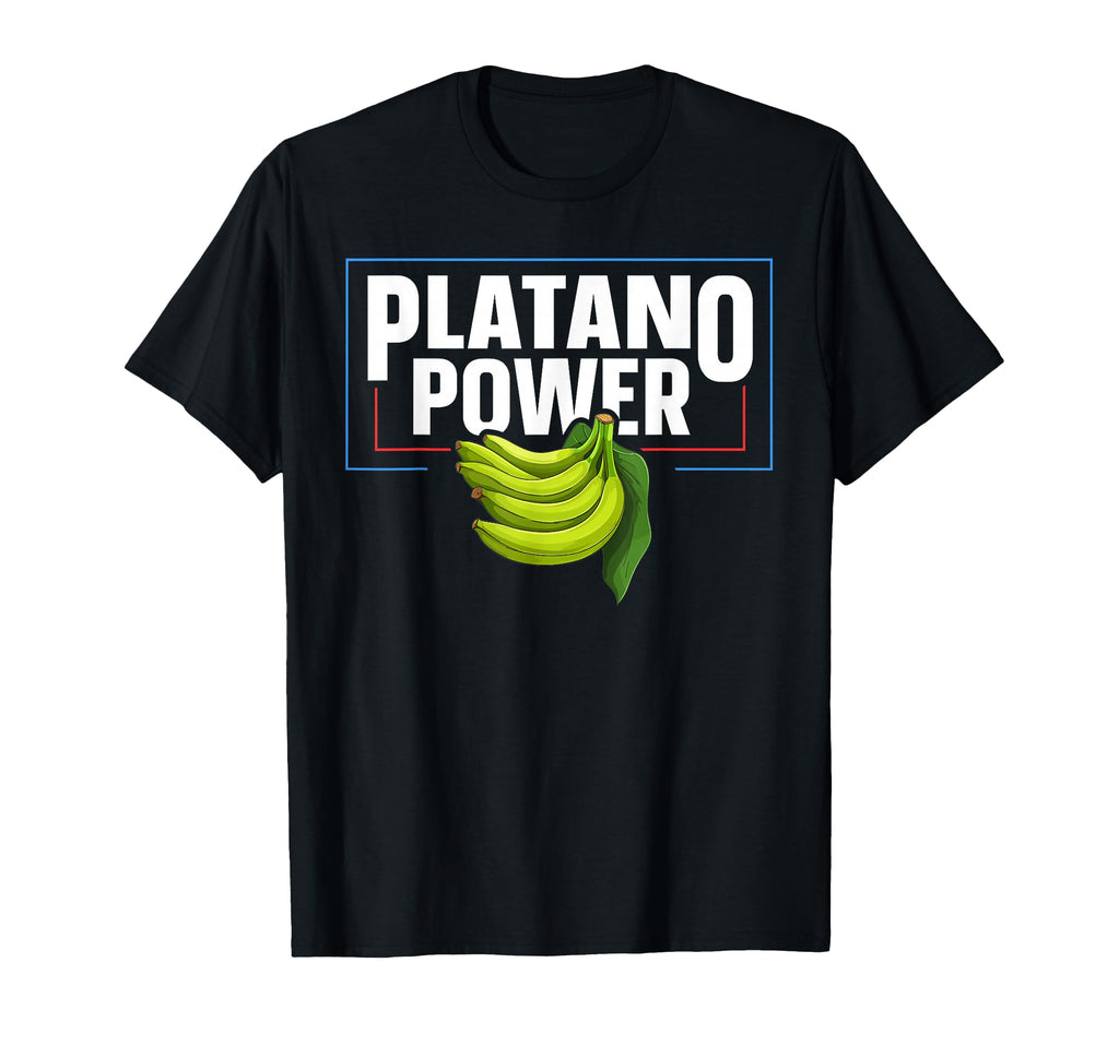 Platano Power Dominican Platano Fan T-Shirt - Minimalist Print Men Women - T-Shirt, Sweatshirt, Hoodie