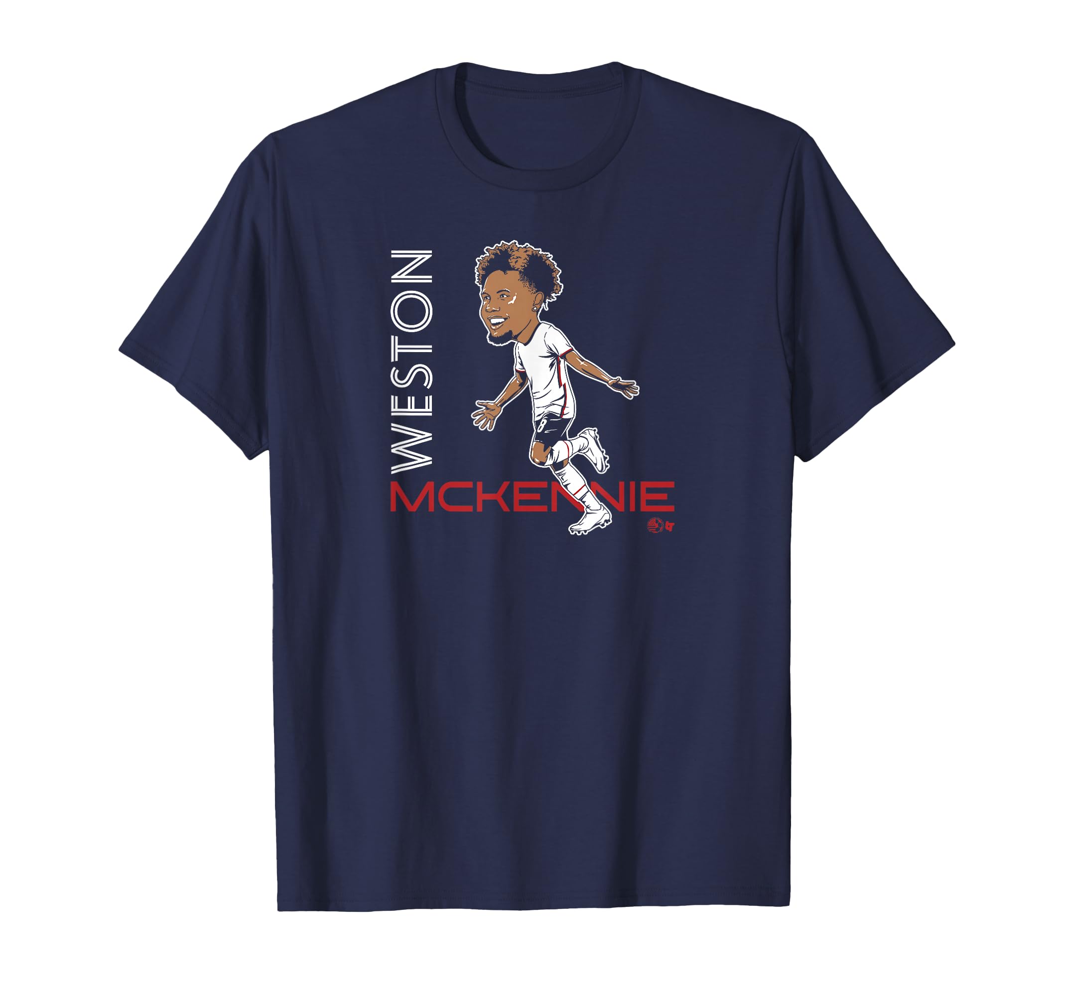 Weston Mckennie Caricature United T-Shirt - Novelty Apparel Men Women - T-Shirt, Sweatshirt, Hoodie