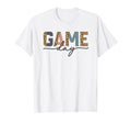 Game Day Half Leopard Sports Soccer T-Shirt - Custom Art Print Unisex - T-Shirt, Sweatshirt, Hoodie