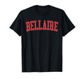 Bellaire Tx Distressed Red T-Shirt - Casual Everyday Wear for Adults - T-Shirt, Sweatshirt, Hoodie
