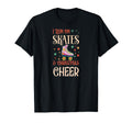 I Run Skates And Cheer Matching Roller T-Shirt - Trendy Graphic for Adults - T-Shirt, Sweatshirt, Hoodie