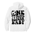 Proud Soccer Soccer Ball Drip Back Hoodie - Graphic Print Men Women - T-Shirt, Sweatshirt, Hoodie