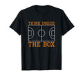 Think Inside Box Futsal Court Futsal T-Shirt - Unique Graphic Men Women - T-Shirt, Sweatshirt, Hoodie