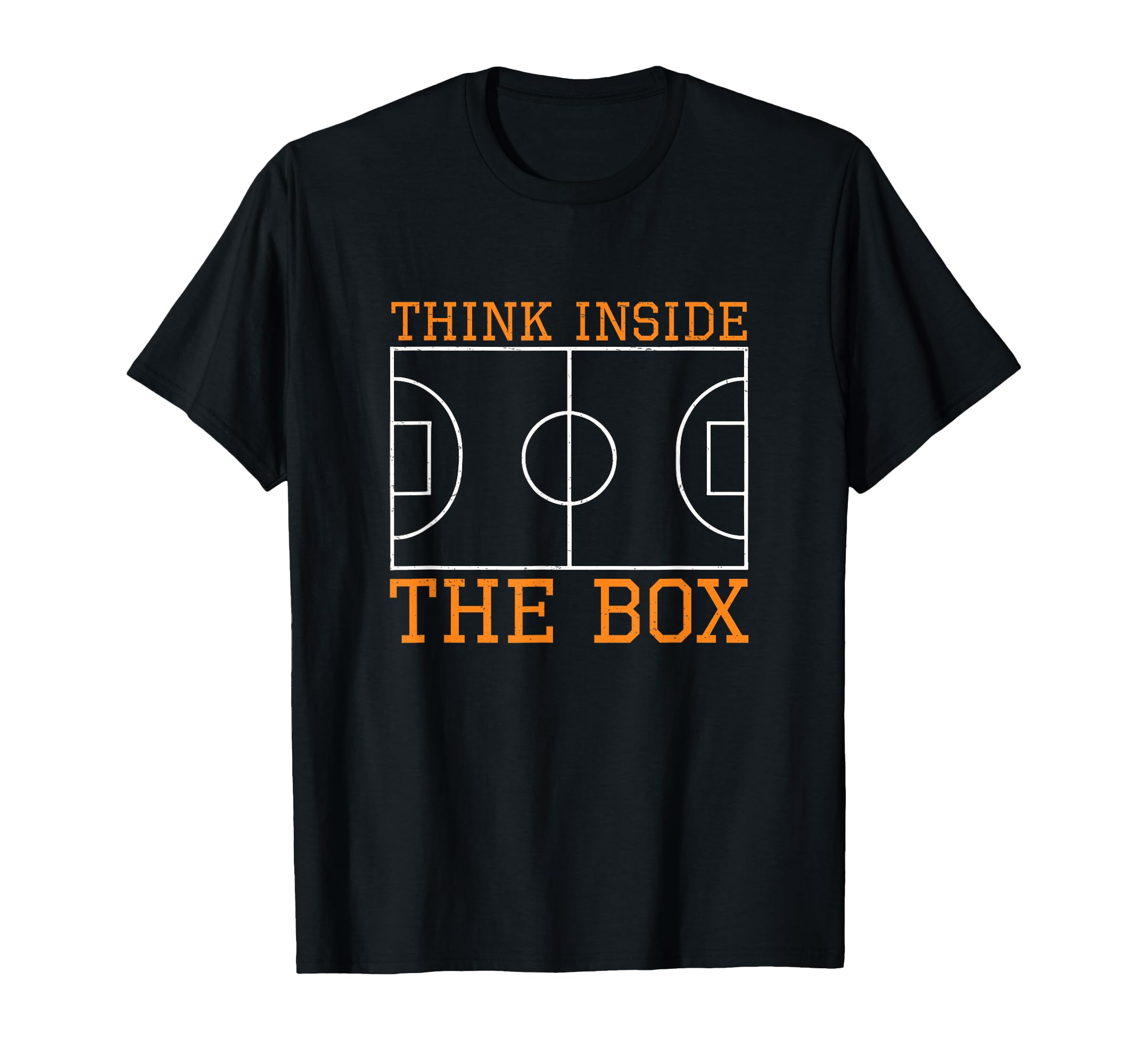 Think Inside Box Futsal Court Futsal T-Shirt - Unique Graphic Men Women - T-Shirt, Sweatshirt, Hoodie