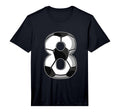 8Th Birthday Soccer Performance T-Shirt - Custom Art Print for Adults - T-Shirt, Sweatshirt, Hoodie