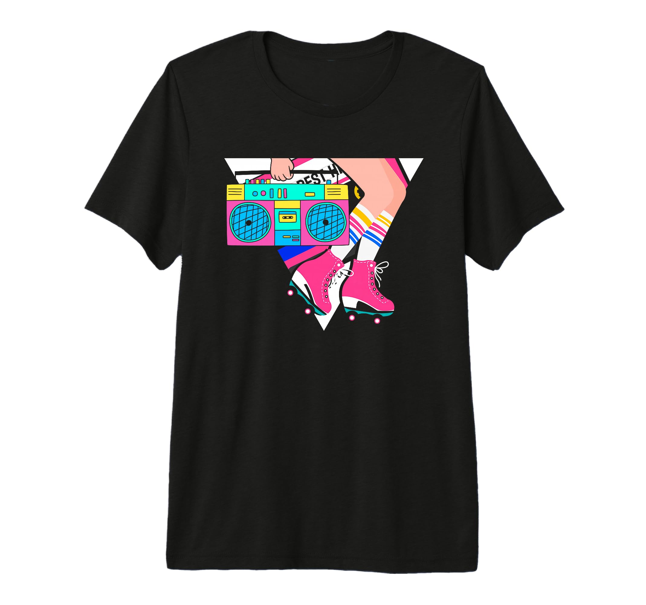 Roller Disco Skating 80S Roller T-Shirt - Aesthetic Graphic Men Women - T-Shirt, Sweatshirt, Hoodie