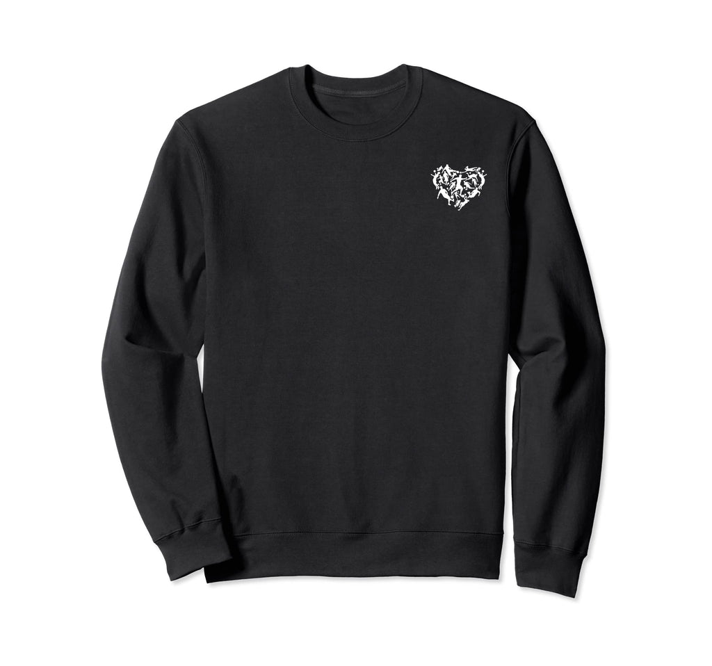 Soccer Heart Soccer Players Heart Sweatshirt - Custom Art Print Unisex - T-Shirt, Sweatshirt, Hoodie