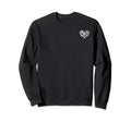 Soccer Heart Soccer Players Heart Sweatshirt - Custom Art Print Unisex - T-Shirt, Sweatshirt, Hoodie