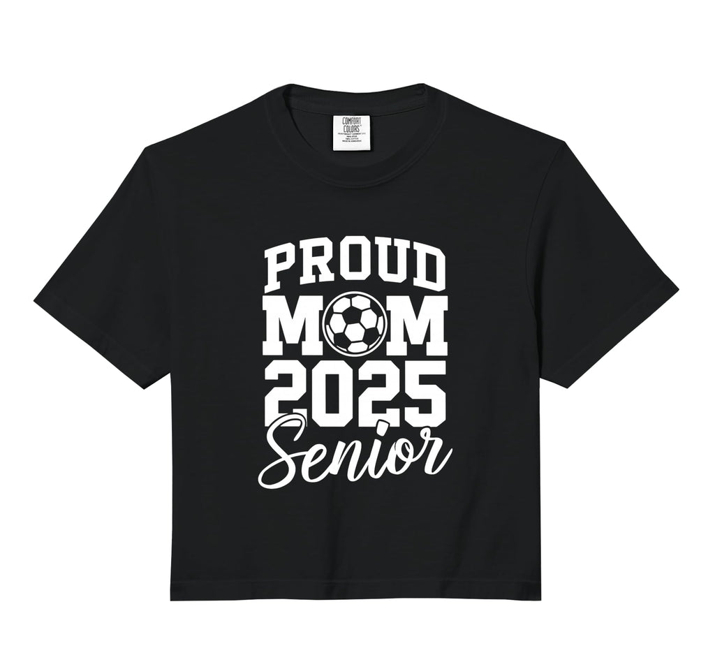 Senior 2025 Soccer Mom High School Sweatshirt - Novelty Apparel Unisex - T-Shirt, Sweatshirt, Hoodie