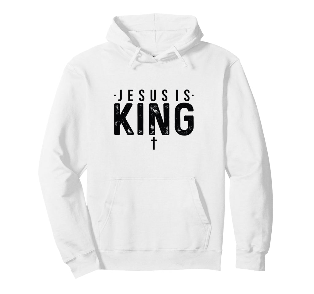 Jesus Is King Hoodie - Casual Everyday Wear Men Women - T-Shirt, Sweatshirt, Hoodie