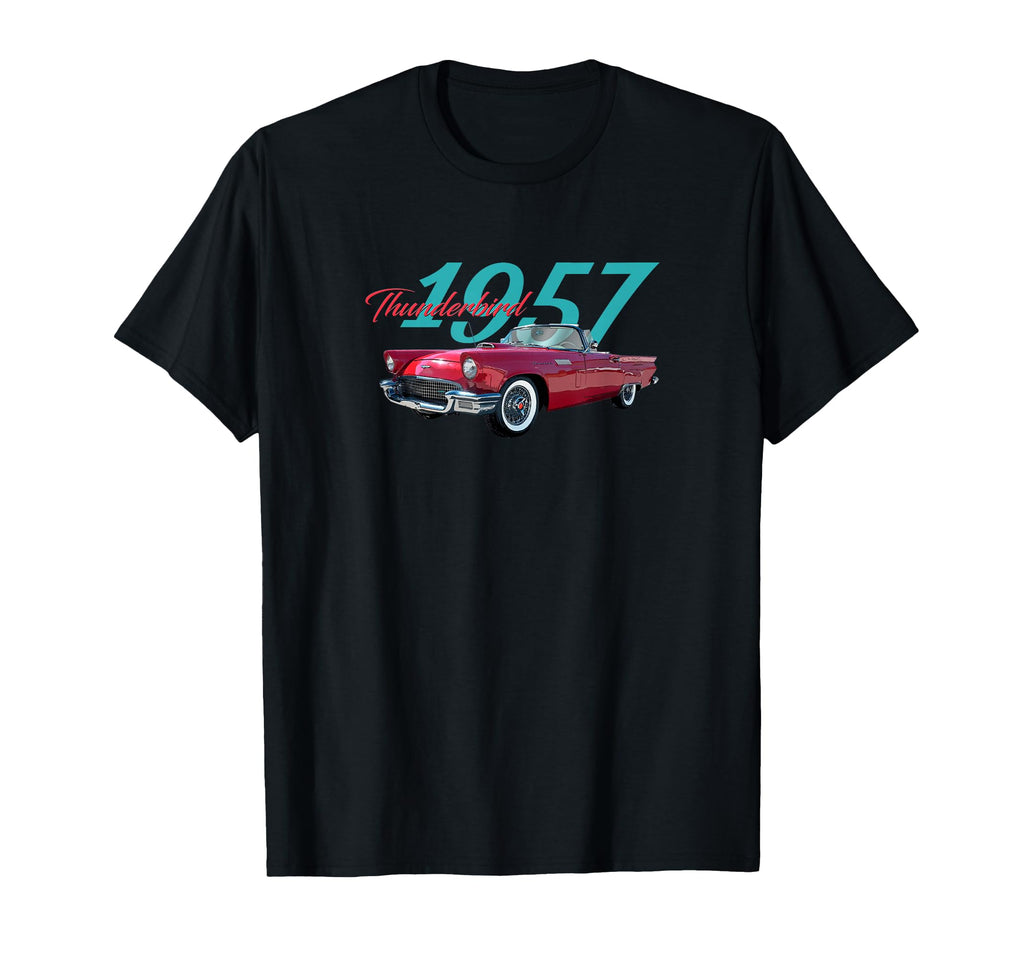 1956 Thunderbird American Sports Car T-Shirt - Aesthetic Graphic Men Women - T-Shirt, Sweatshirt, Hoodie