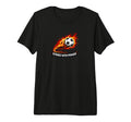Strike Power Soccer Flaming Soccer T-Shirt - Fun Novelty Design Men Women - T-Shirt, Sweatshirt, Hoodie