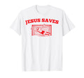 Jesus Save Soccer Funny Christian Sports T-Shirt - Streetwear Style Unisex - T-Shirt, Sweatshirt, Hoodie