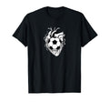 Soccer Ball Anatomical Heart Sports Fans T-Shirt - Unique Graphic Unisex - T-Shirt, Sweatshirt, Hoodie