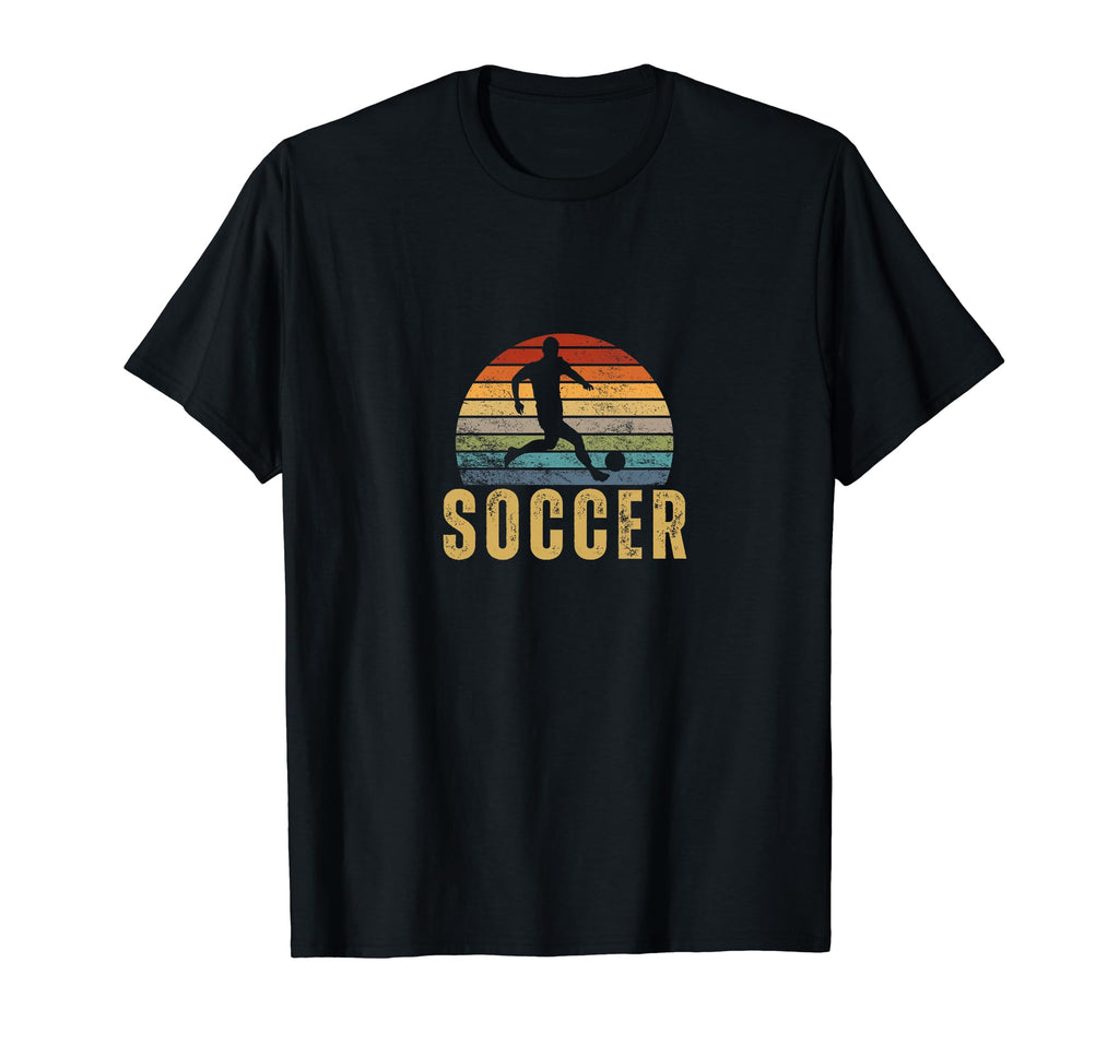 Soccer Player 70S Soccer T-Shirt - Novelty Apparel Unisex - T-Shirt, Sweatshirt, Hoodie
