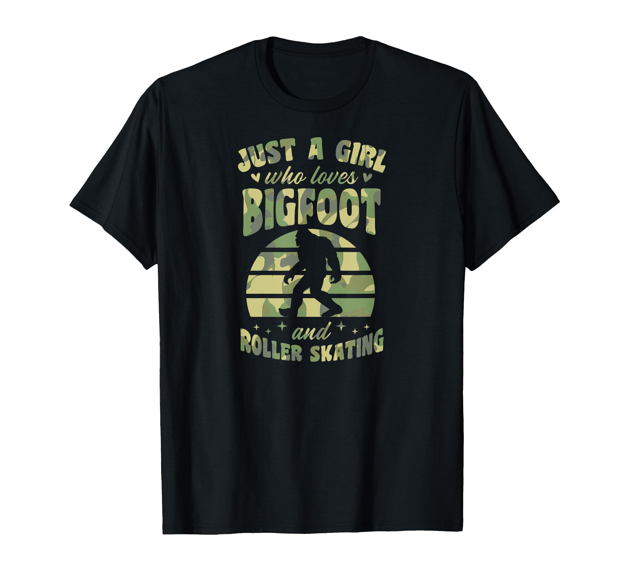 Just Who Loves Bigfoot And T-Shirt - Casual Everyday Wear for Adults - T-Shirt, Sweatshirt, Hoodie