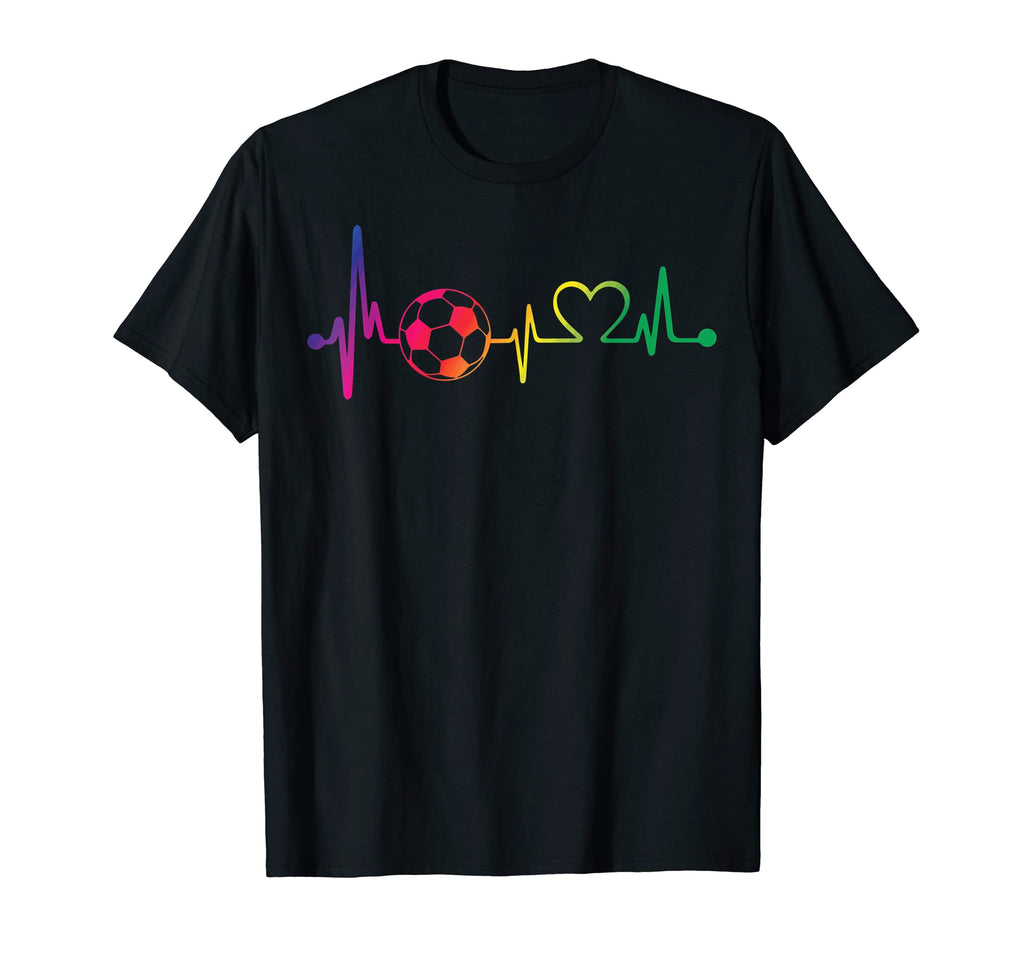 Heartbeat Soccer Fans Soccer Players T-Shirt - Trendy Graphic Men Women - T-Shirt, Sweatshirt, Hoodie