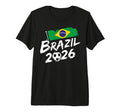 Brazil Football Soccer Game Player Fan T-Shirt - Graphic Print Men Women - T-Shirt, Sweatshirt, Hoodie
