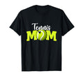 Tennis Mom Letter Mothers Day T-Shirt - Aesthetic Graphic for Adults - T-Shirt, Sweatshirt, Hoodie
